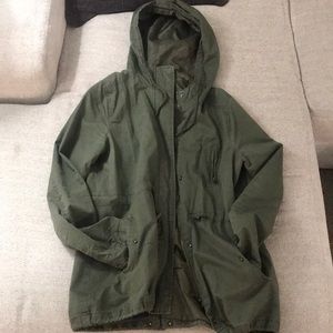 Army green jacket